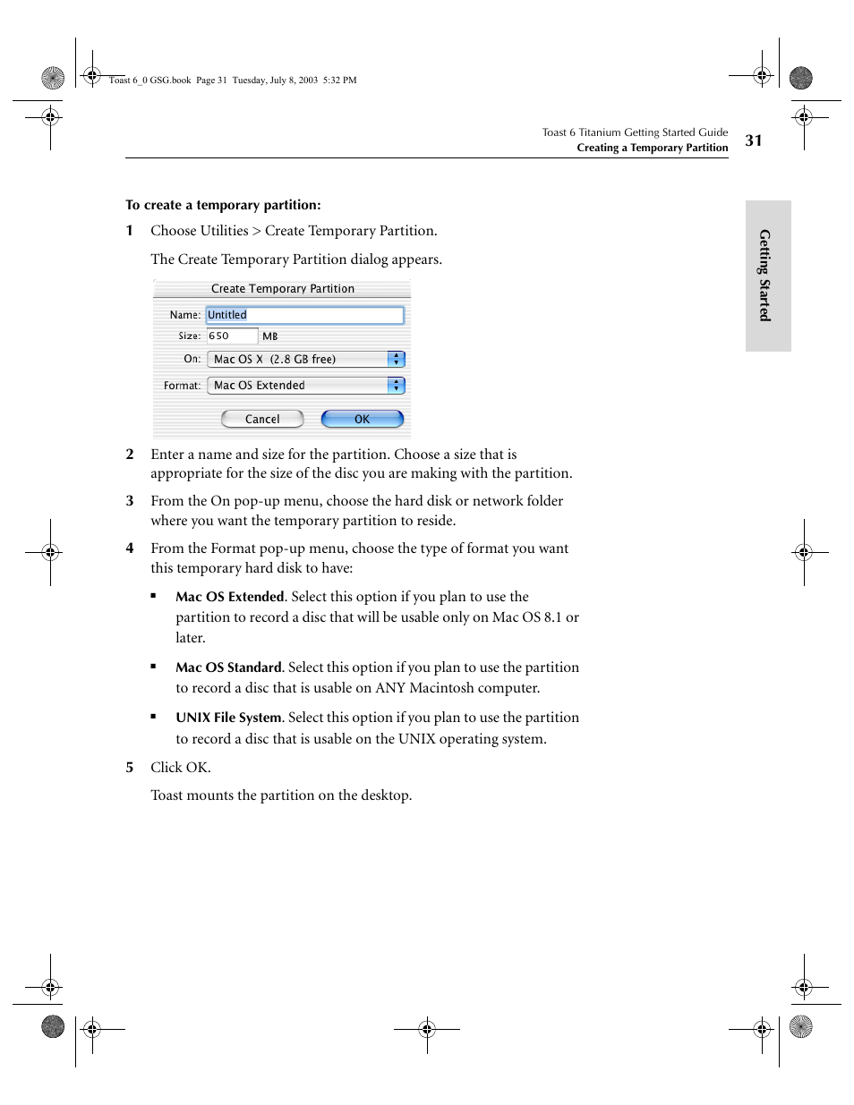 Roxio TOAST 6 User Manual | Page 41 / 132