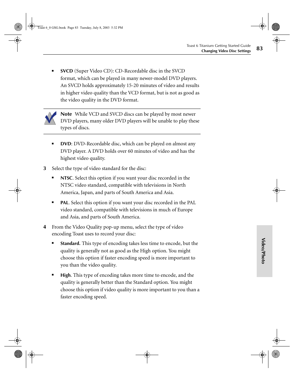 Roxio TOAST 6 User Manual | Page 93 / 132