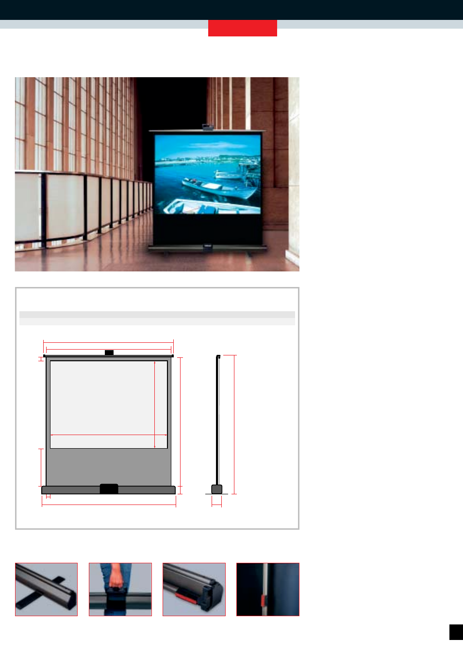 Portables | Reflecta Projection Screens User Manual | Page 15 / 36