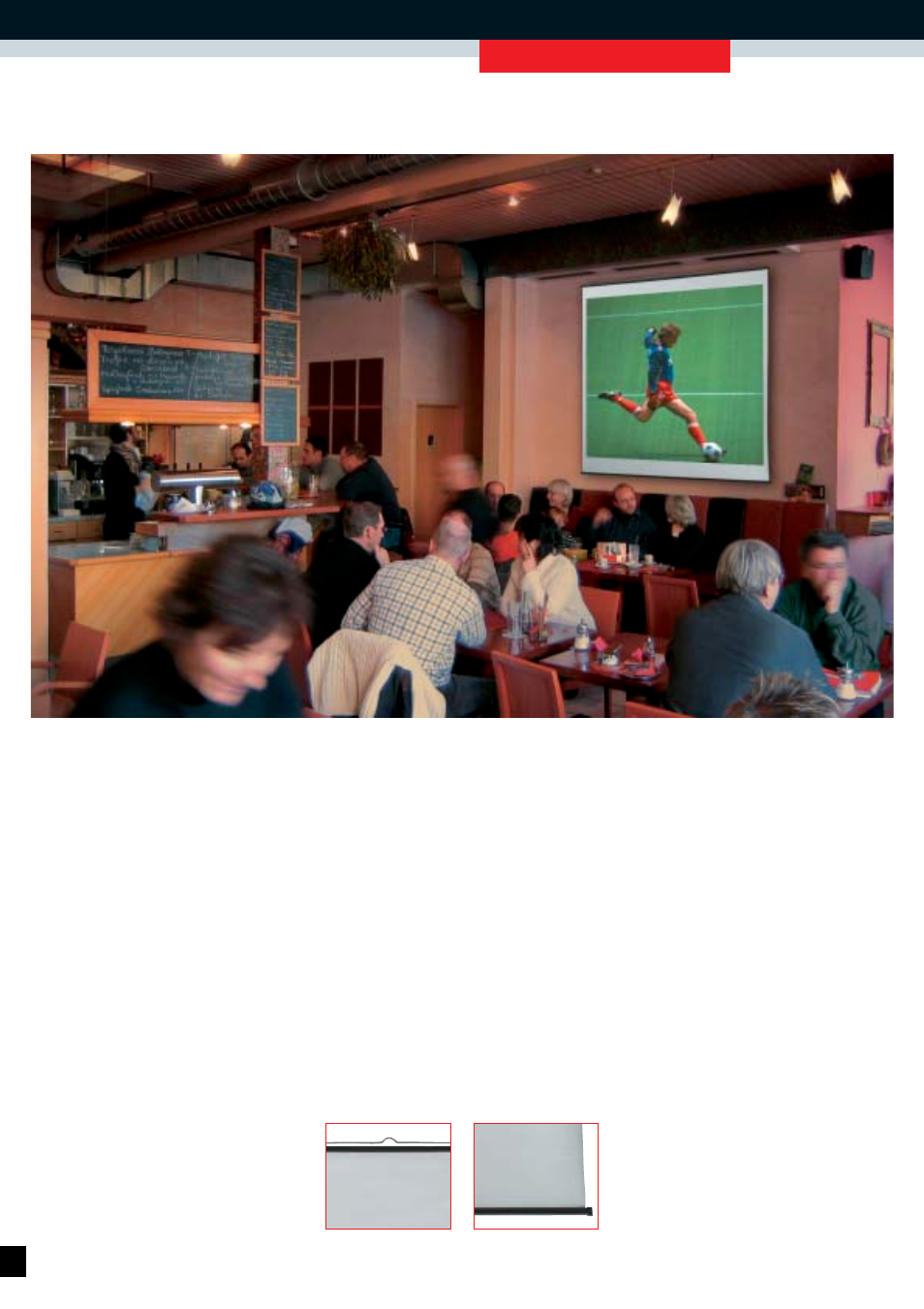 Landscape format | Reflecta Projection Screens User Manual | Page 16 / 36