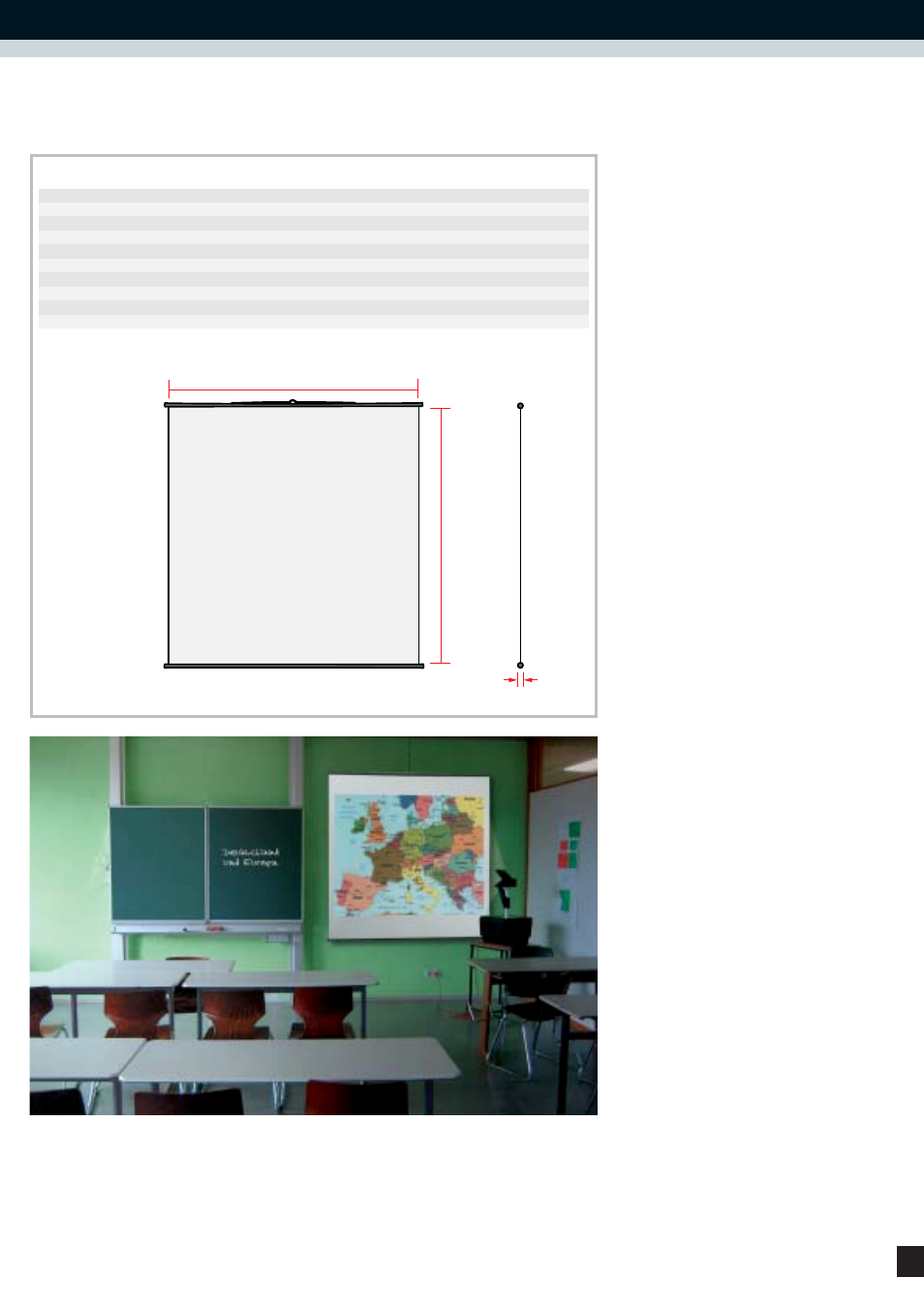 Reflecta Projection Screens User Manual | Page 17 / 36