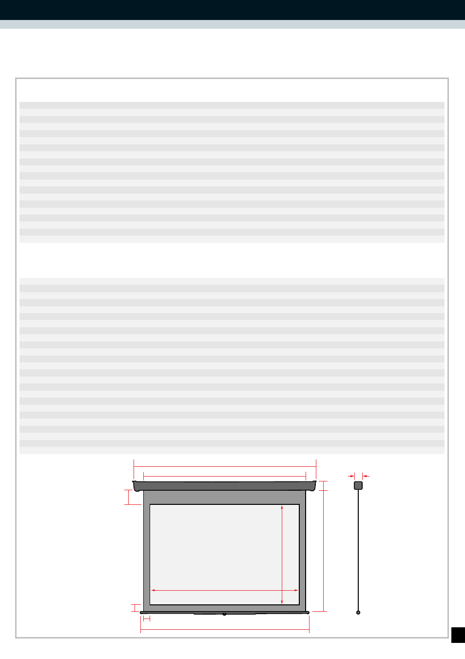 Reflecta Projection Screens User Manual | Page 25 / 36