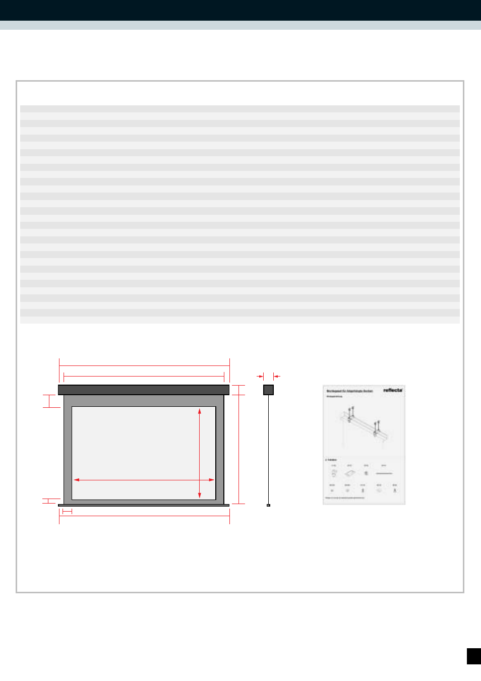 Reflecta Projection Screens User Manual | Page 29 / 36
