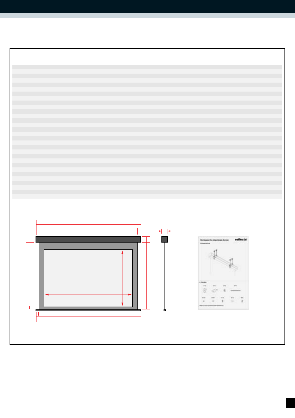Reflecta Projection Screens User Manual | Page 31 / 36