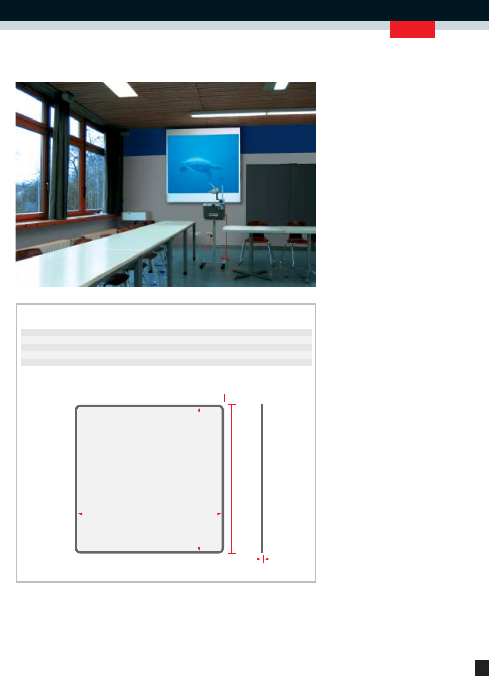 Plain | Reflecta Projection Screens User Manual | Page 33 / 36