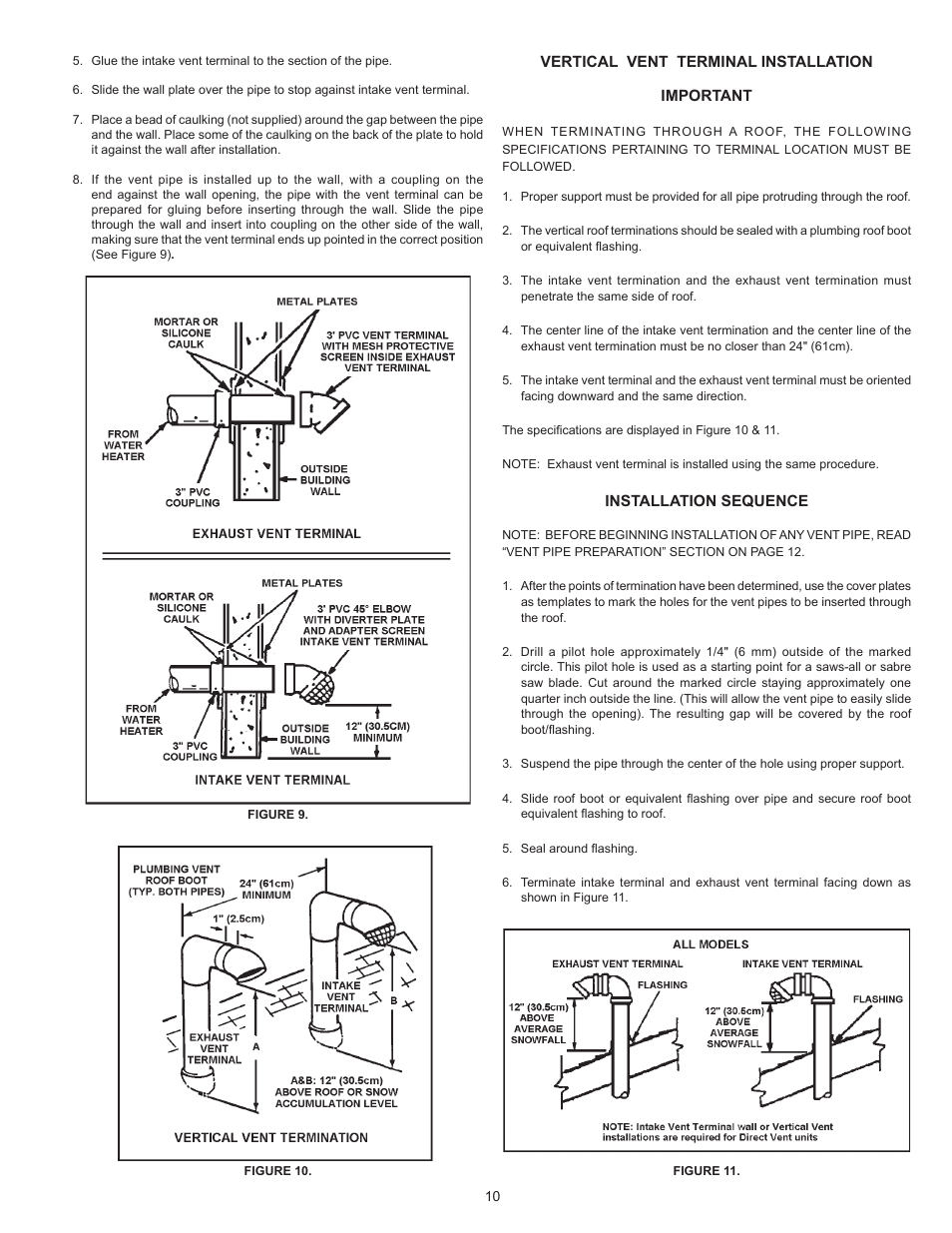 Reliance Water Heaters RUF 100 199 SERIES 101 User Manual | Page 10 / 36