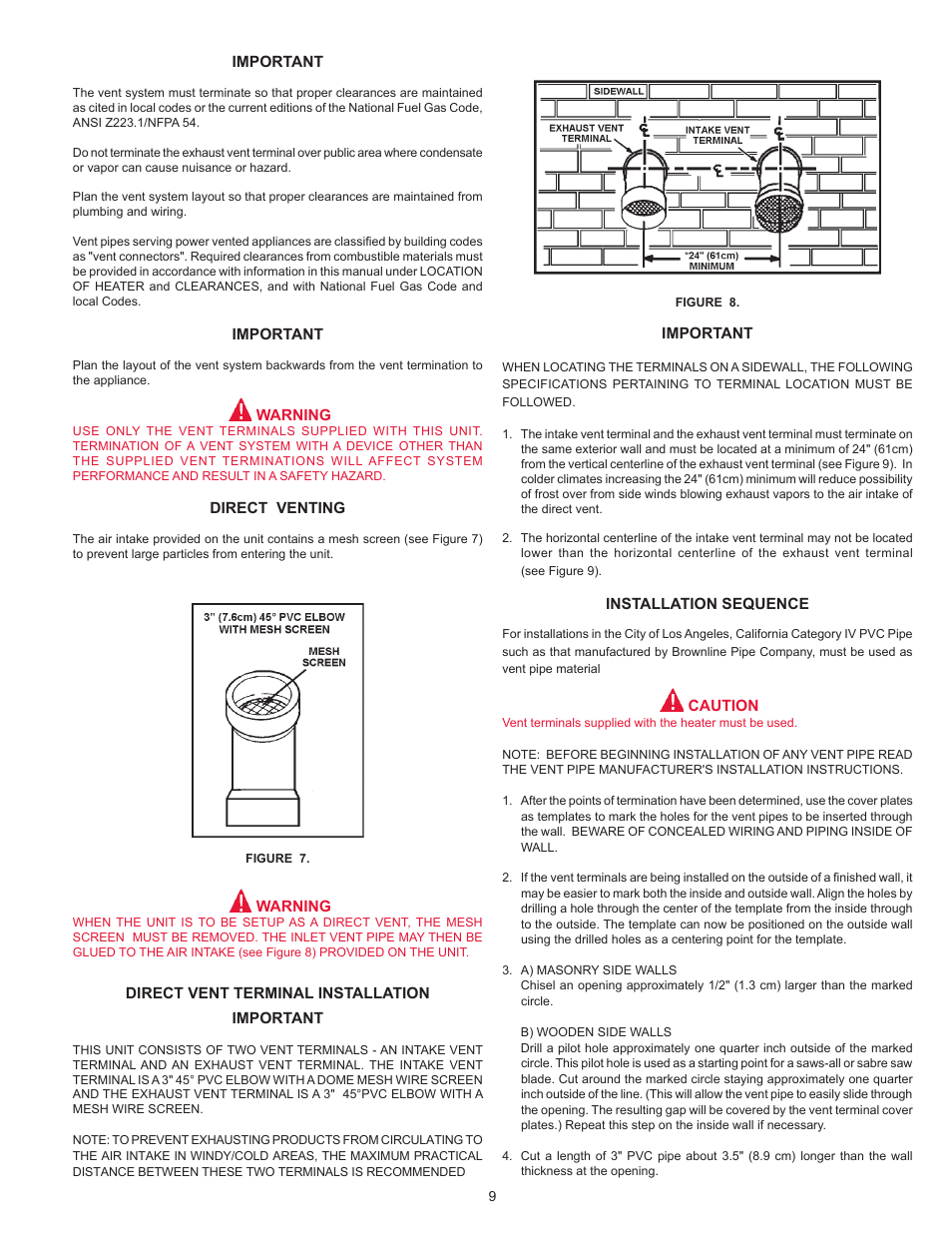 Reliance Water Heaters RUF 100 199 SERIES 101 User Manual | Page 9 / 36