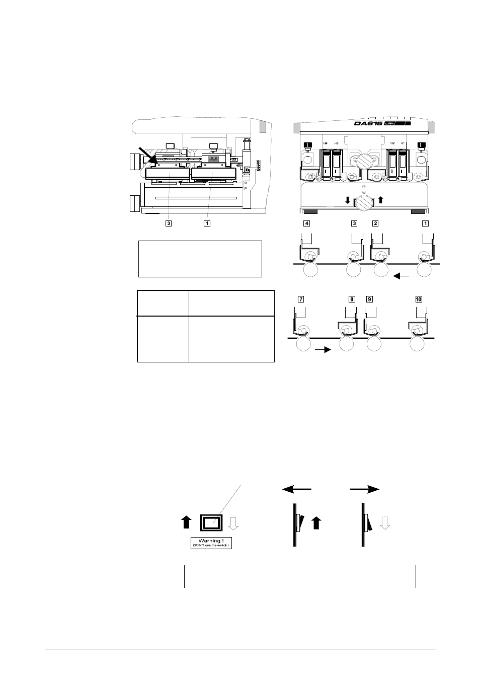 Check these points before switching the printer on | Rena DA615 User Manual | Page 18 / 82