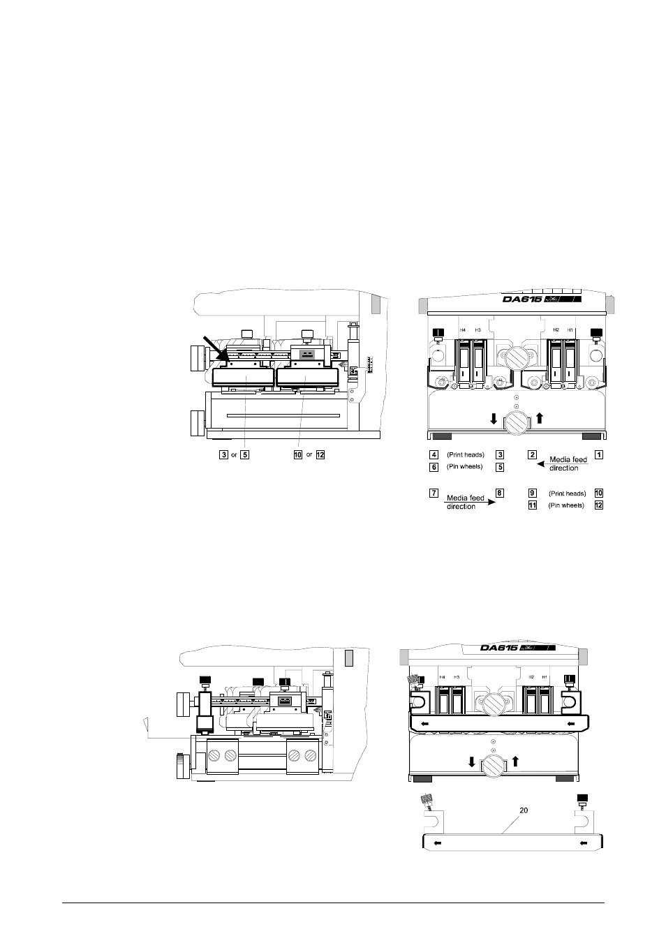 Pinwheels, Paper guide | Rena DA615 User Manual | Page 80 / 82