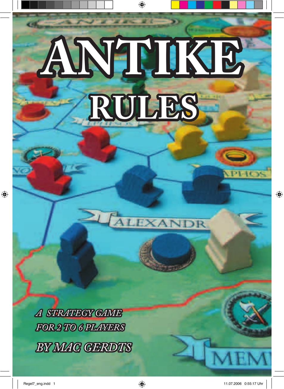 Rio Grande Games Antike 19 User Manual | 16 pages