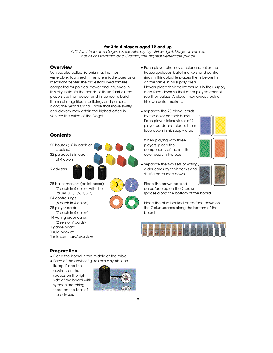 Rio Grande Games Doge 75 User Manual | Page 3 / 8