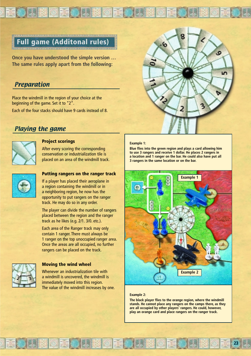 Full game (additonal rules) | Rio Grande Games Australia 27 User Manual | Page 7 / 8