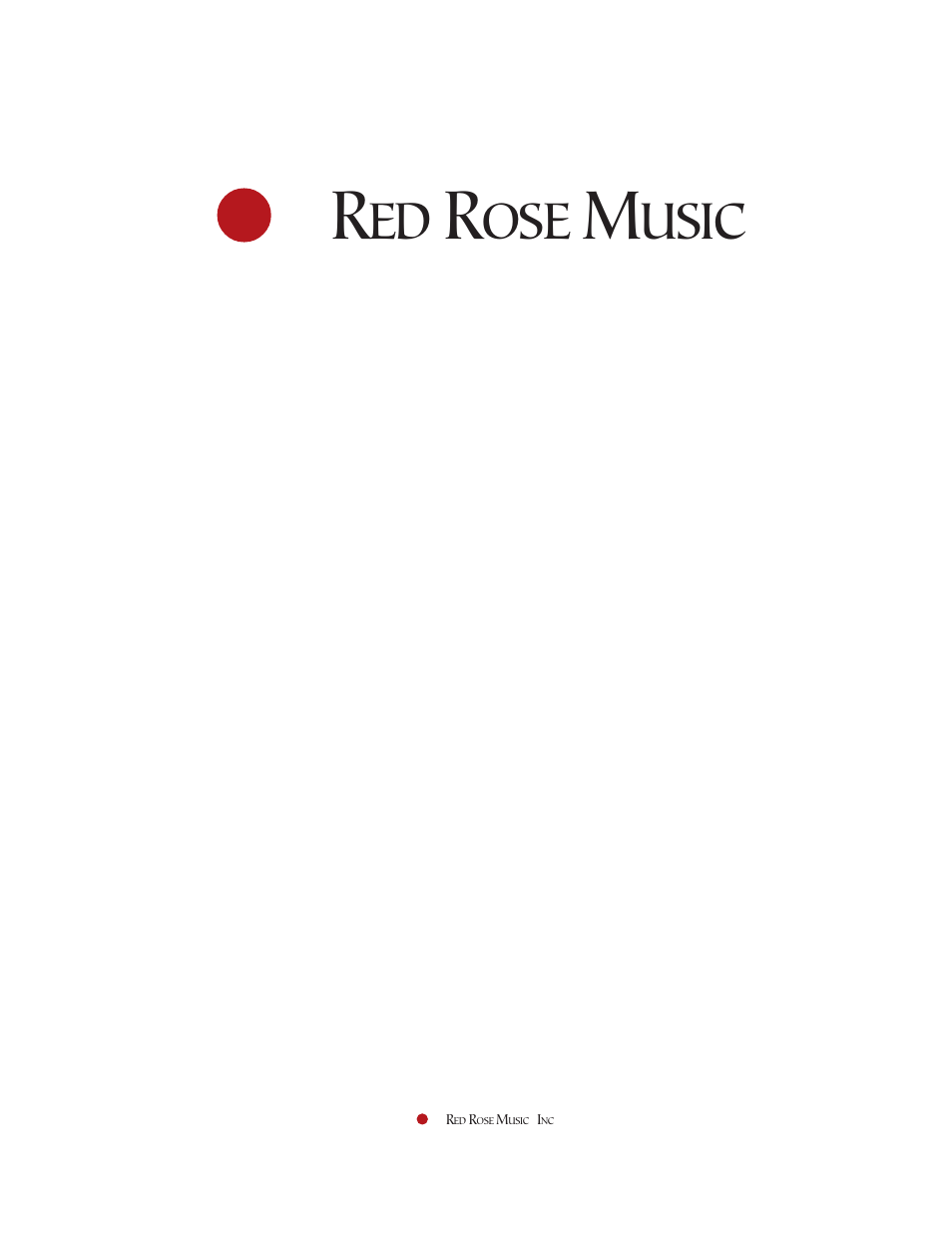 Red Rose Music 5 User Manual | 17 pages