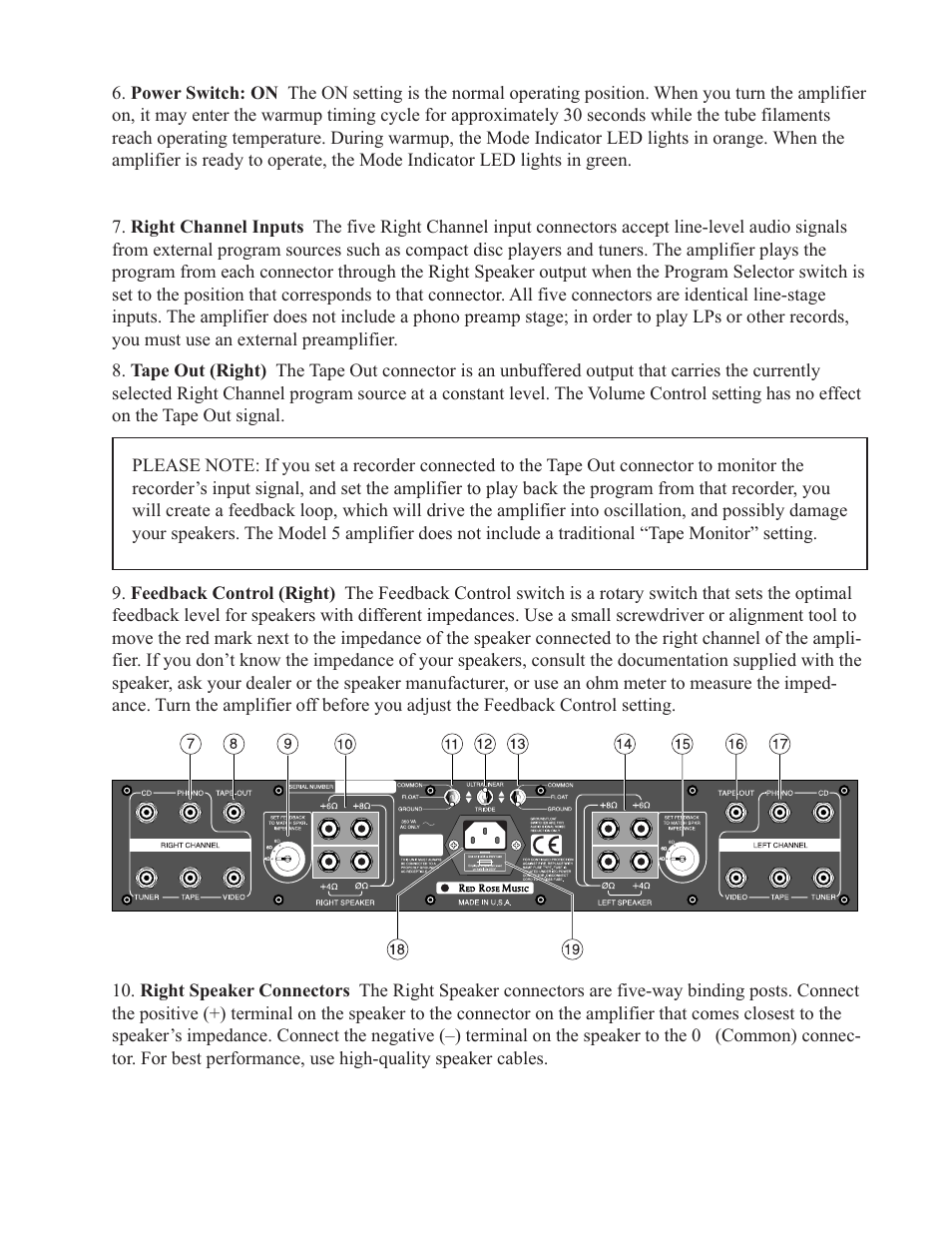 Red Rose Music 5 User Manual | Page 7 / 17