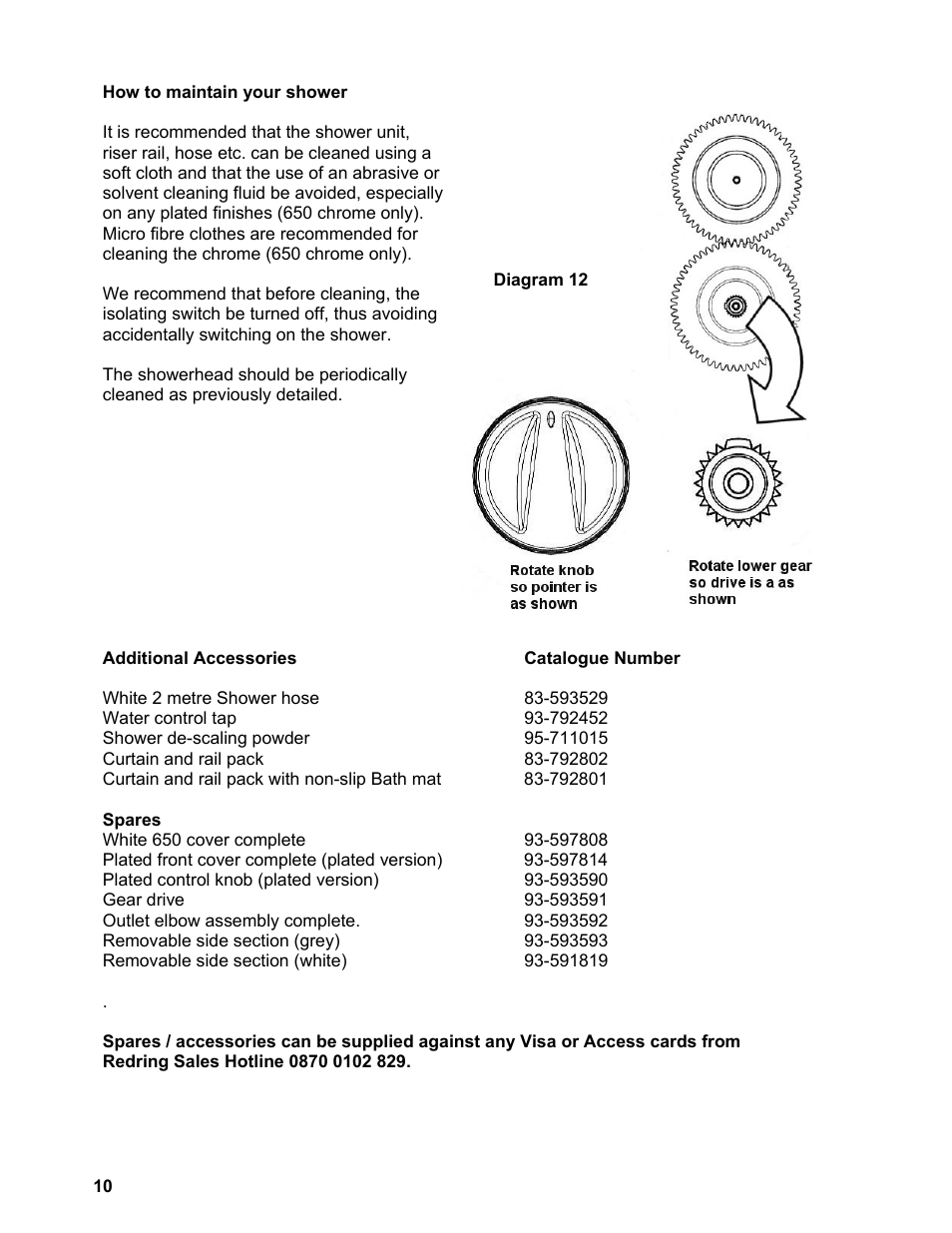 Redring 650 User Manual | Page 10 / 12