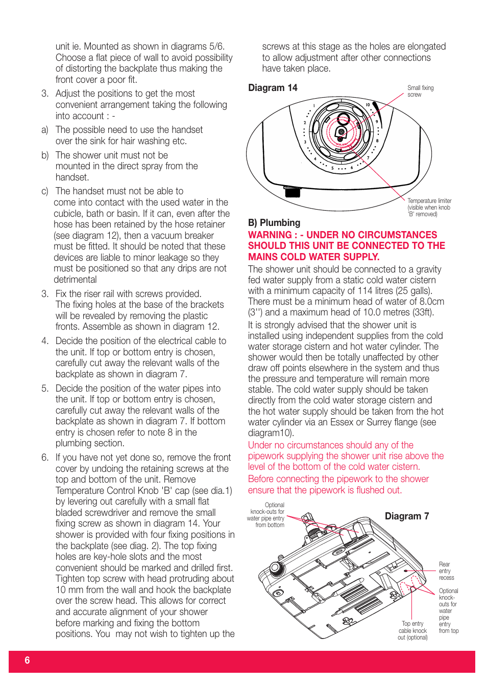 Redring Expressions 520M/520TS User Manual | Page 6 / 12