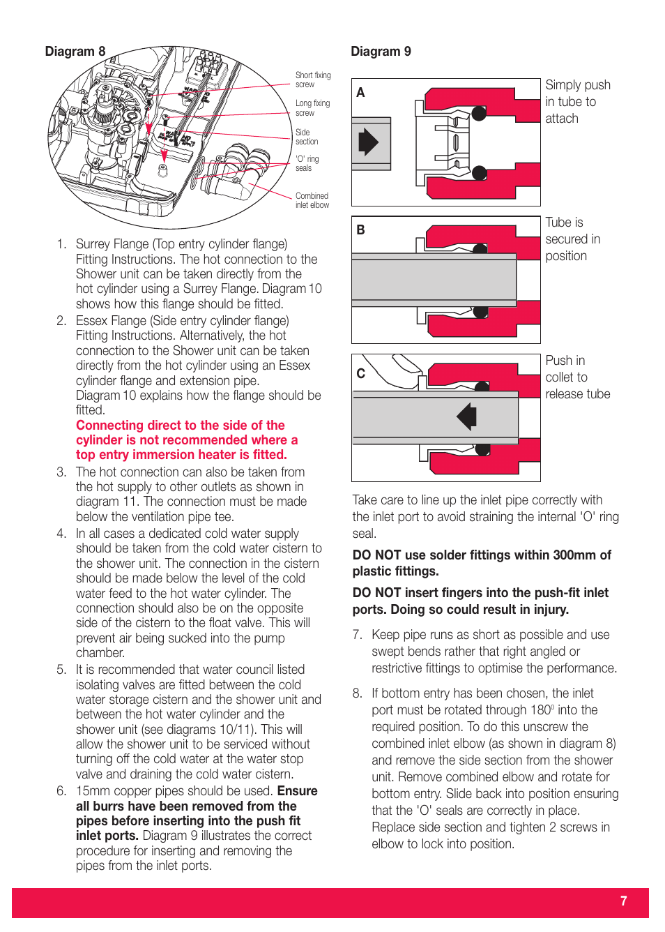 Redring Expressions 520M/520TS User Manual | Page 7 / 12