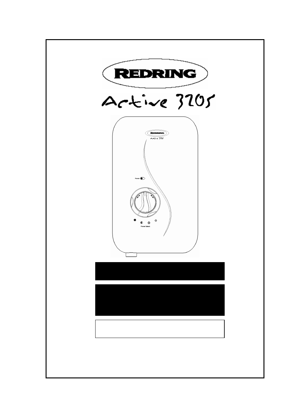 Redring 320S User Manual | 13 pages