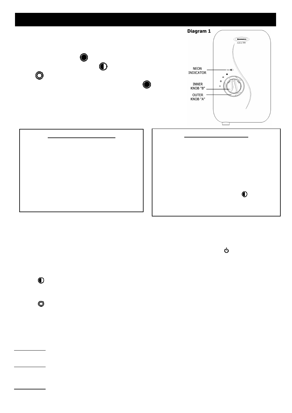 How to use your active 350s shower (detailed) | Redring 350S User Manual | Page 3 / 12