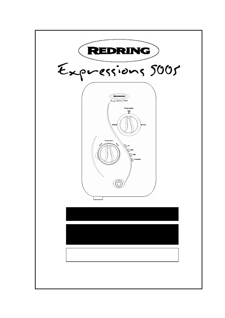 Redring 500S User Manual | 13 pages