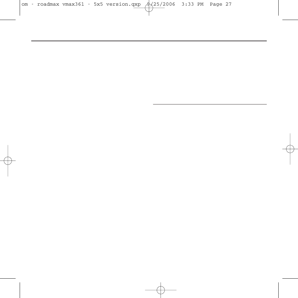 One year limited warranty, Fcc compliance statement | Roadmax VMAX361 User Manual | Page 34 / 36