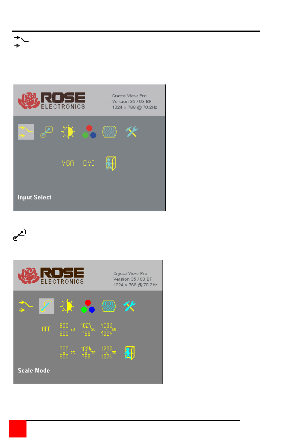Rose electronic CRYSTALVIEW PRO CAT5 User Manual | Page 12 / 32