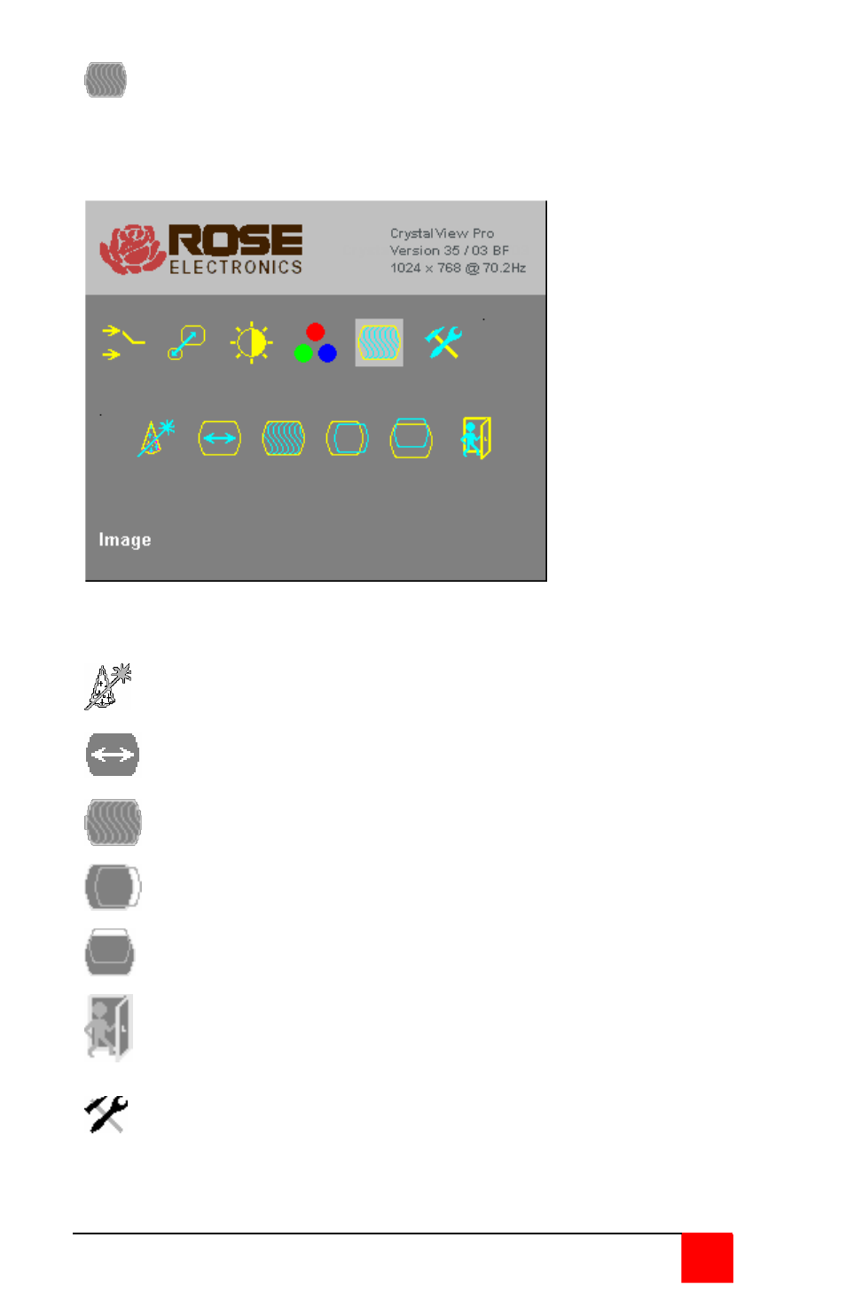 Rose electronic CRYSTALVIEW PRO CAT5 User Manual | Page 15 / 32