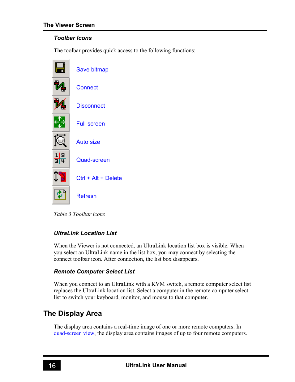 The display area | Rose electronic UL-V3 User Manual | Page 34 / 74