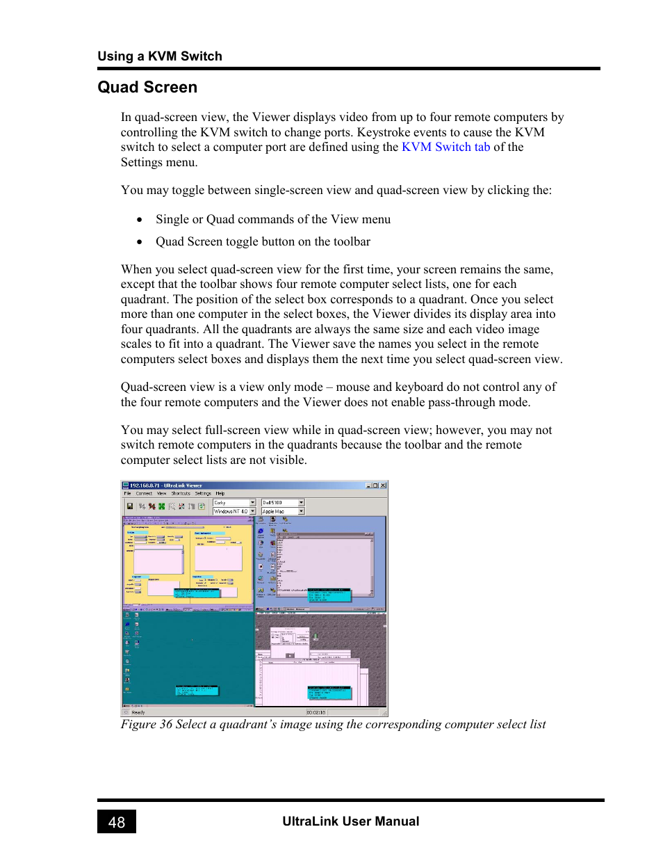 Quad screen | Rose electronic UL-V3 User Manual | Page 66 / 74