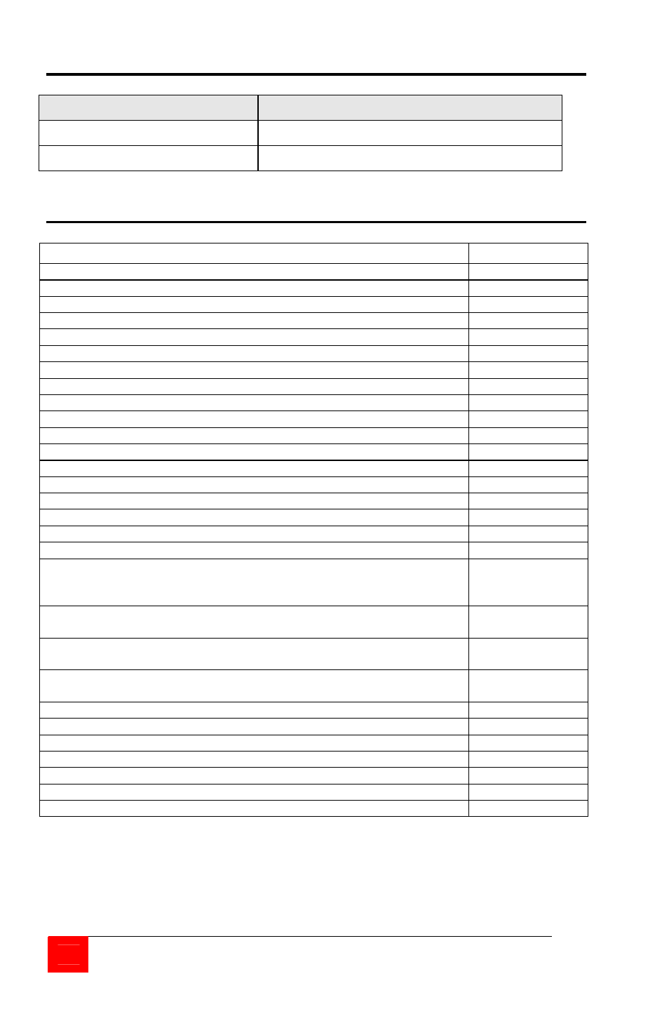 Appendix b. parts and cables, Appendix c. tested hardware list | Rose electronic MultiStation User Manual | Page 26 / 28