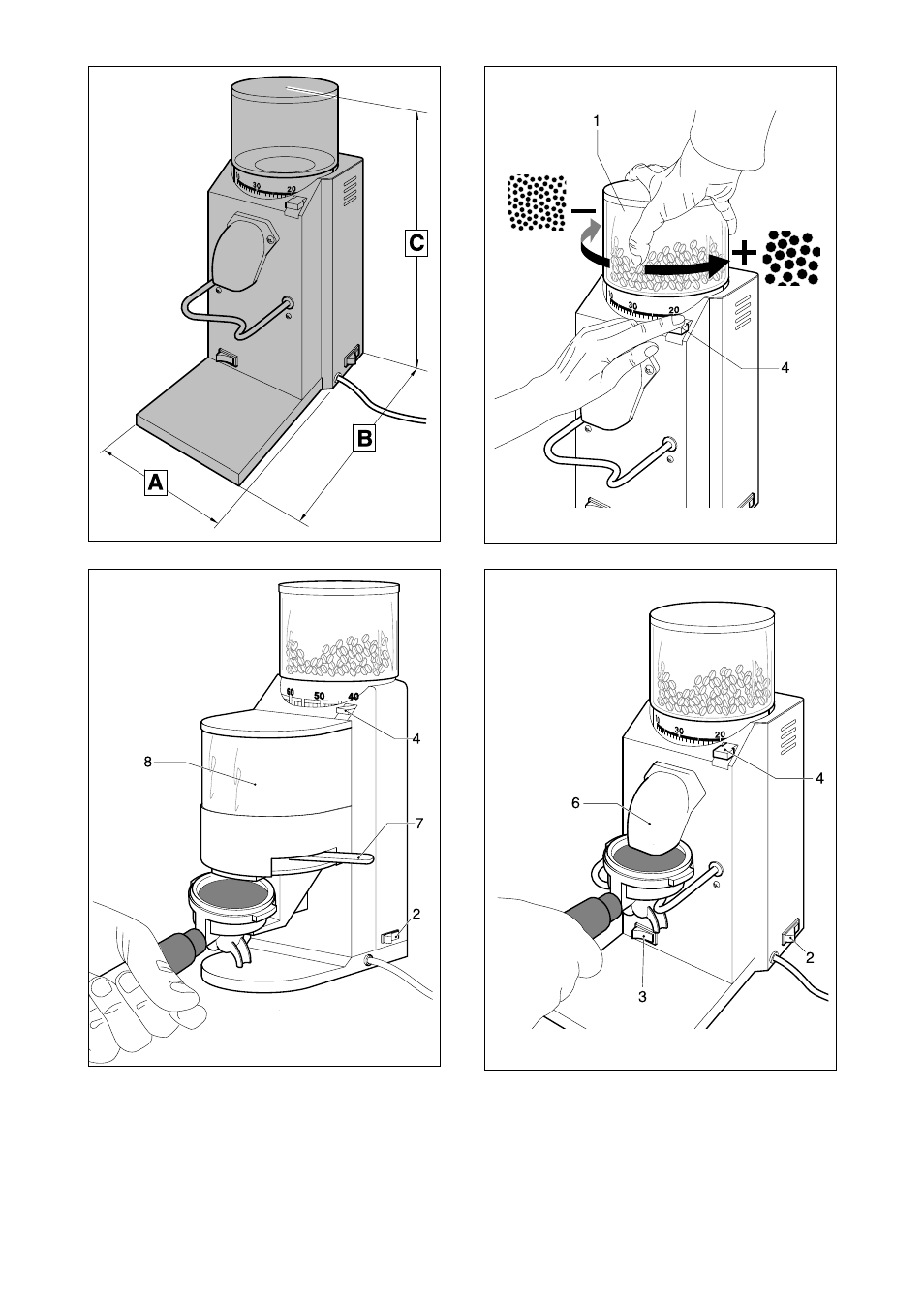 Rancilio ROCKY-SD User Manual | Page 8 / 48