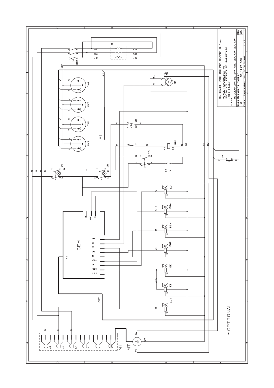 Rancilio Millennium User Manual | Page 93 / 104