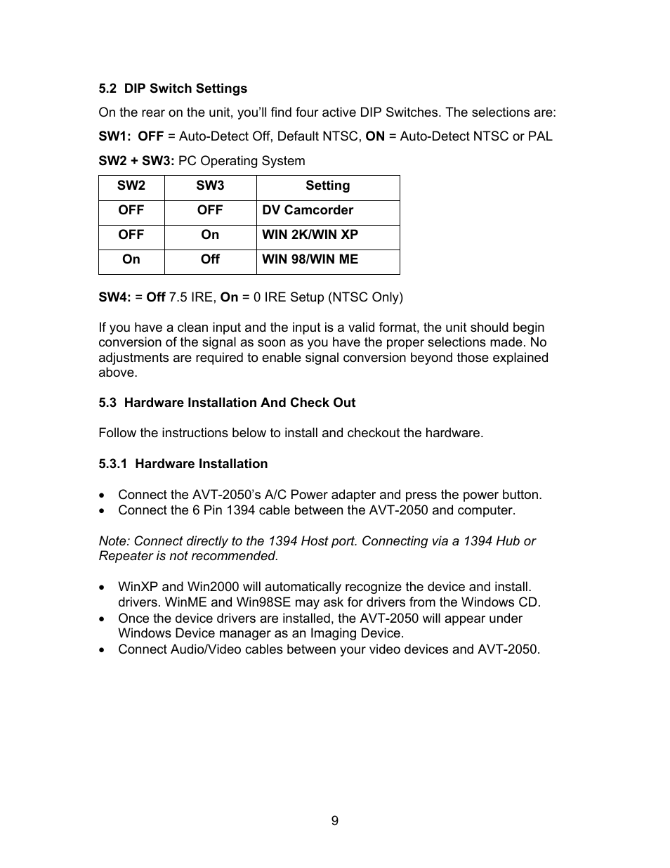 RCA AVT-2050 User Manual | Page 9 / 16