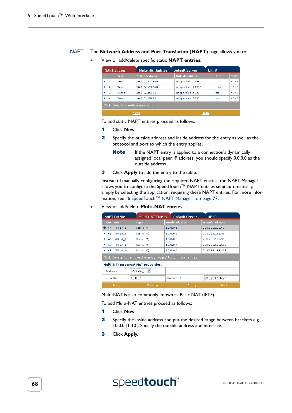 Napt | RCA 580 User Manual | Page 70 / 104