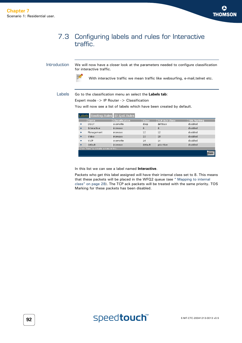 Introduction, Labels | RCA THOMSON SpeedTouchTM (Wireless) Business DSL Router User Manual | Page 94 / 124