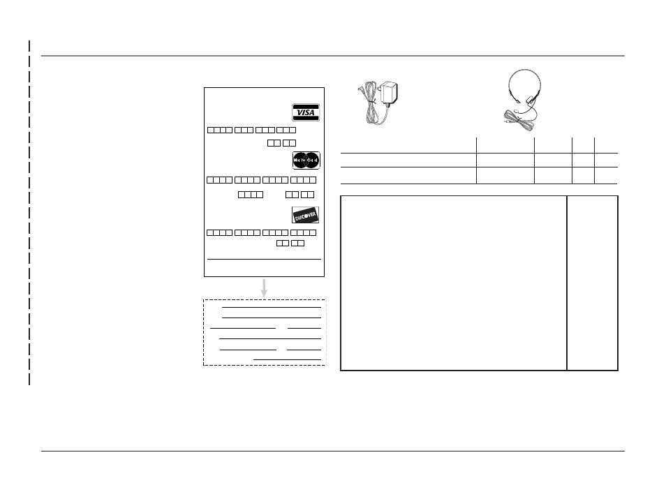 Other information, Accessory order form | RCA 25403 User Manual | Page 45 / 48