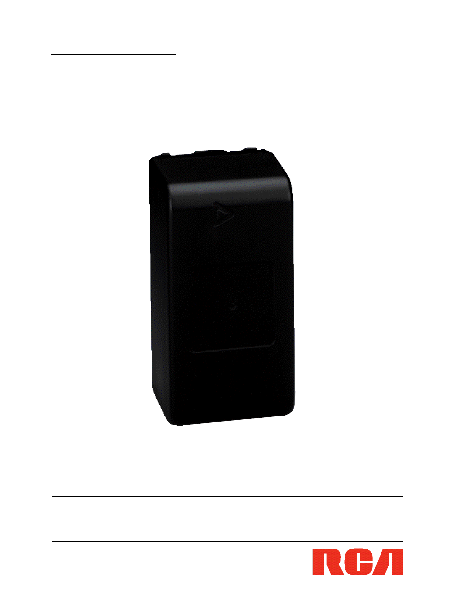 RCA AV8M3HP User Manual | 2 pages