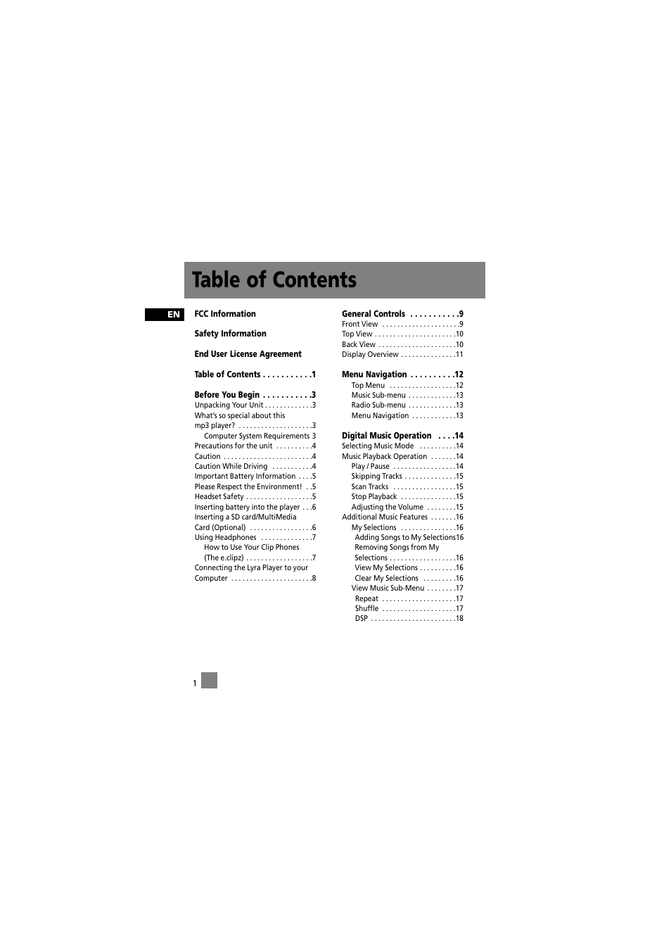 RCA 5588825C User Manual | Page 11 / 39