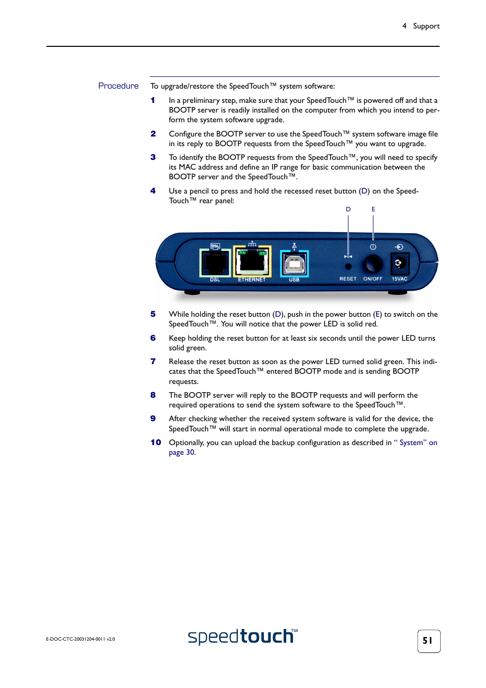 Procedure | RCA 360 User Manual | Page 53 / 58