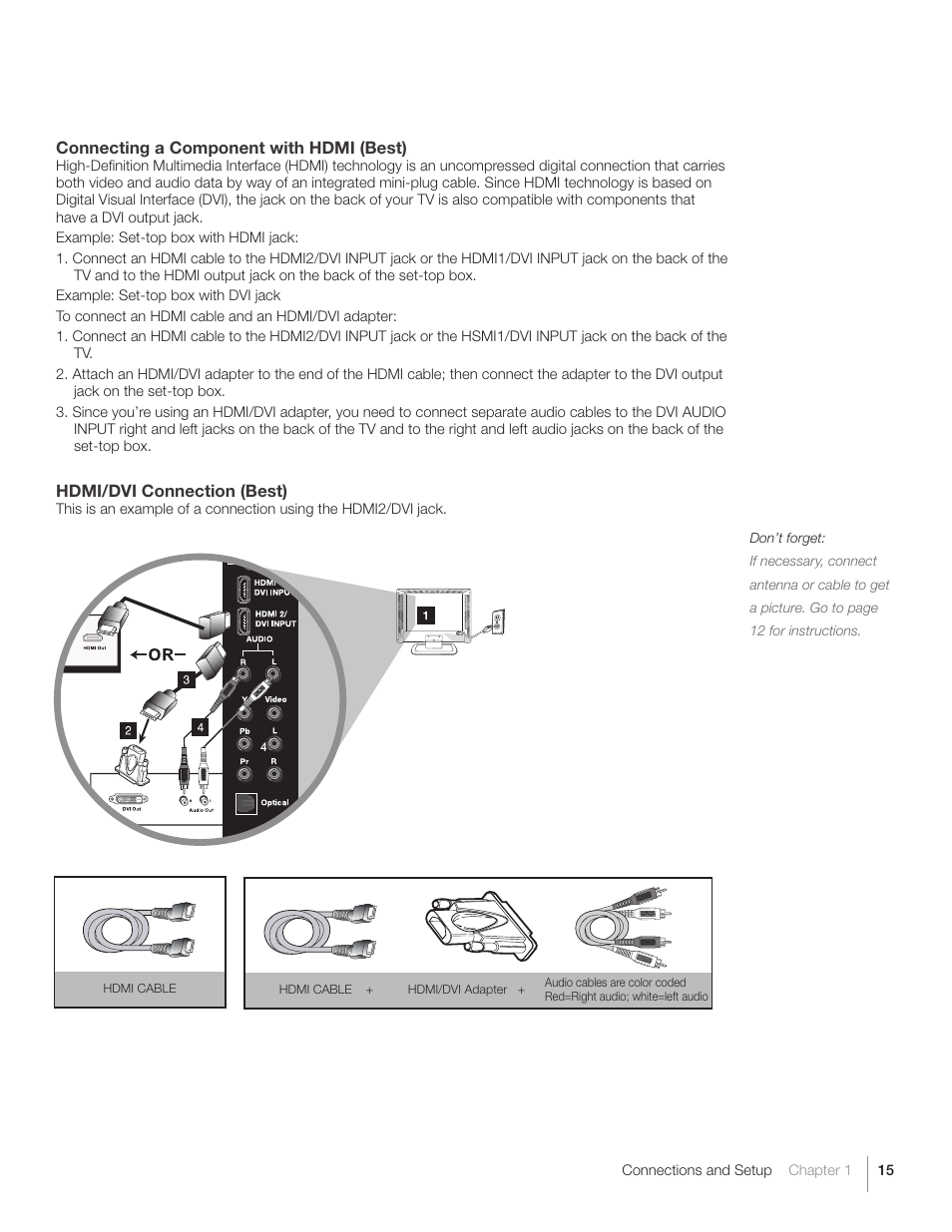 RCA L40HD36  ES User Manual | Page 15 / 52