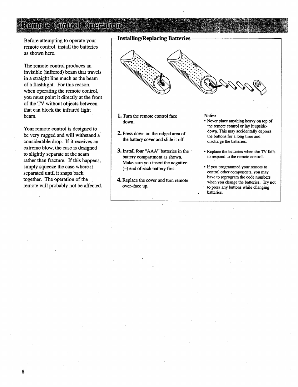 Installing/replacing batteries | RCA P46728 User Manual | Page 10 / 55