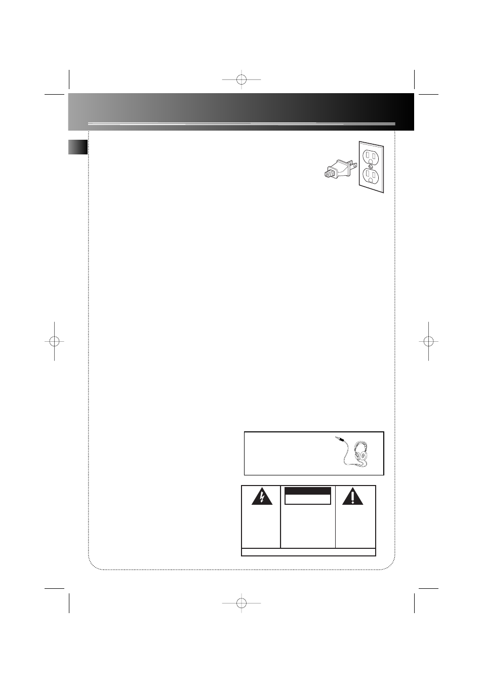 Fcc information, Rca information, For your safety | For your records, Service information | RCA THOMSON RS2550 User Manual | Page 2 / 15