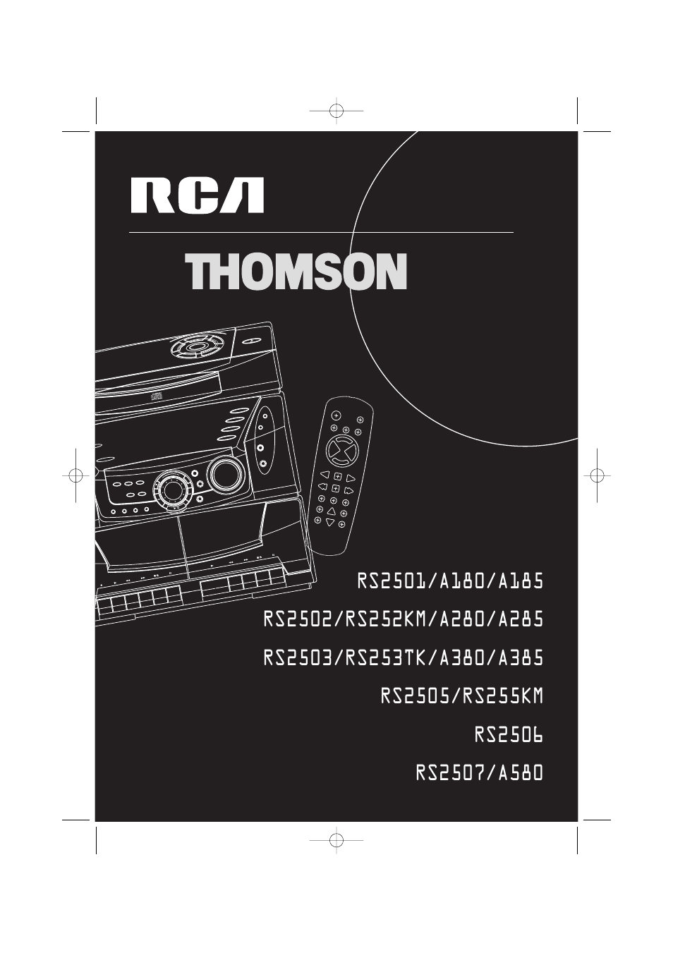 RCA A580 User Manual | 17 pages