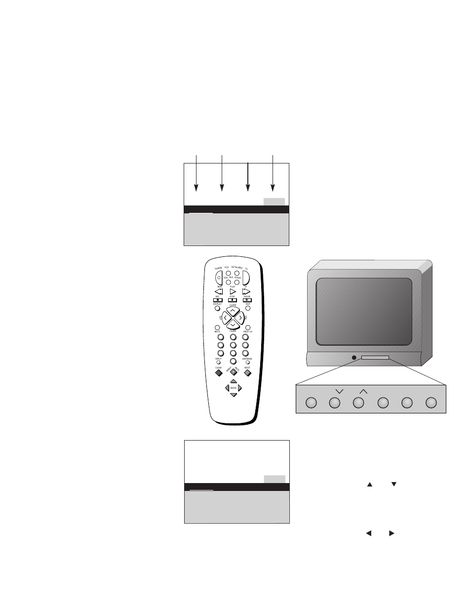 Menu basics, Quick guide to your tv, Colors | Moving through the menus, Menu buttons | RCA 27000 User Manual | Page 7 / 32