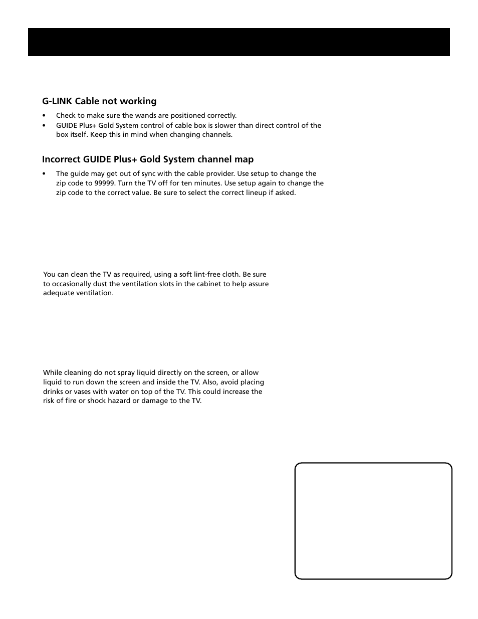 Care and cleaning, Reference | RCA F27689 User Manual | Page 57 / 64