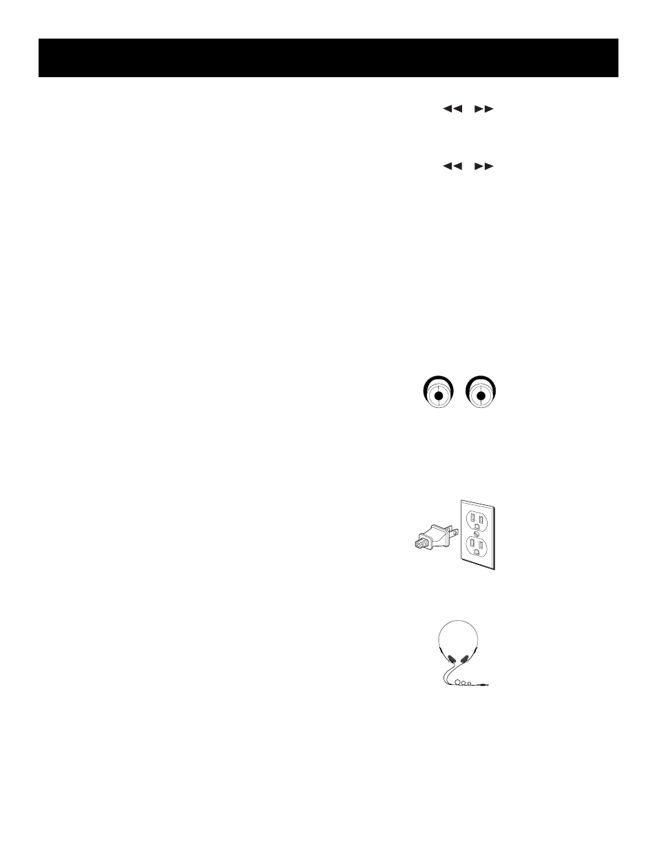 Instalación del sistema, Conexión de componentes complementarios, Conexión a la fuente de alimentación | Utilización de los audífonos, Puesta en hora del temporizador/reloj | RCA RP-9349  ES User Manual | Page 28 / 42