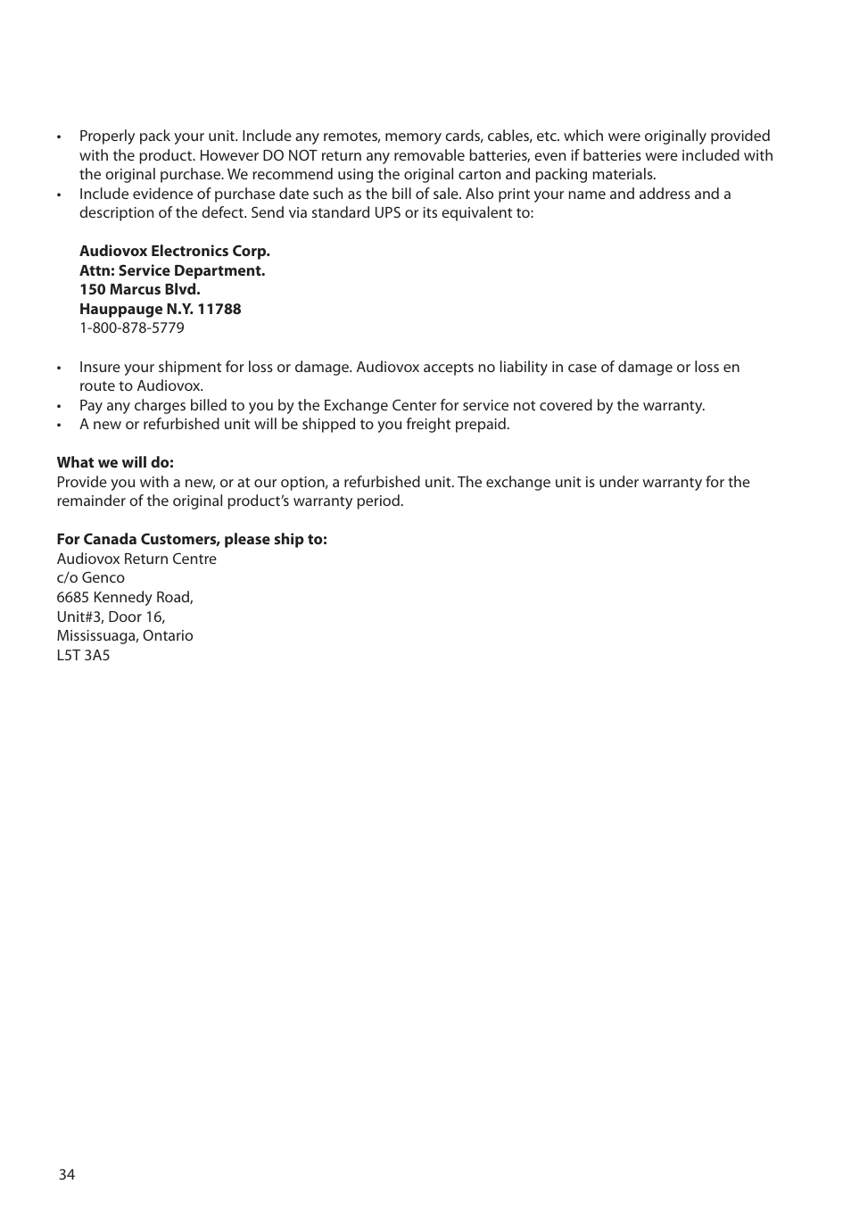 RCA M4604 User Manual | Page 35 / 36