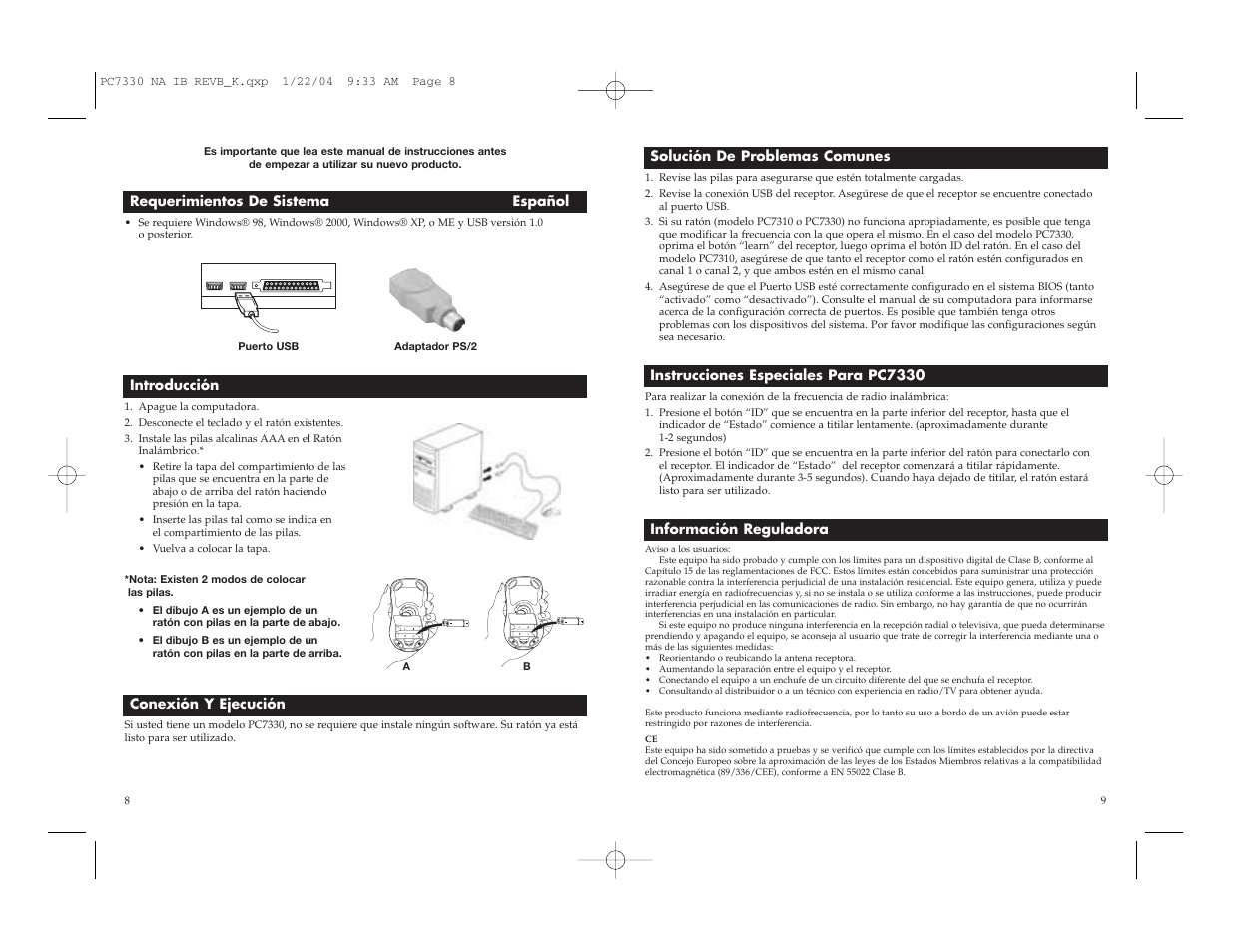RCA PC7330 User Manual | Page 5 / 6
