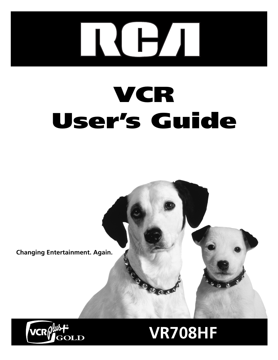 RCA VR708HF User Manual | 68 pages