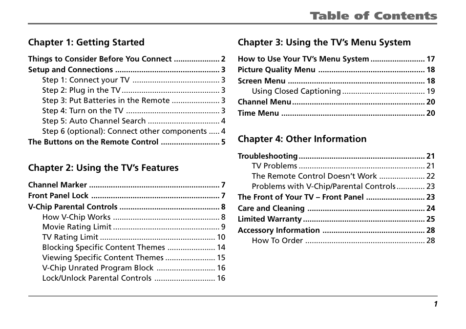 RCA Frost LIFE131 User Manual | Page 3 / 32
